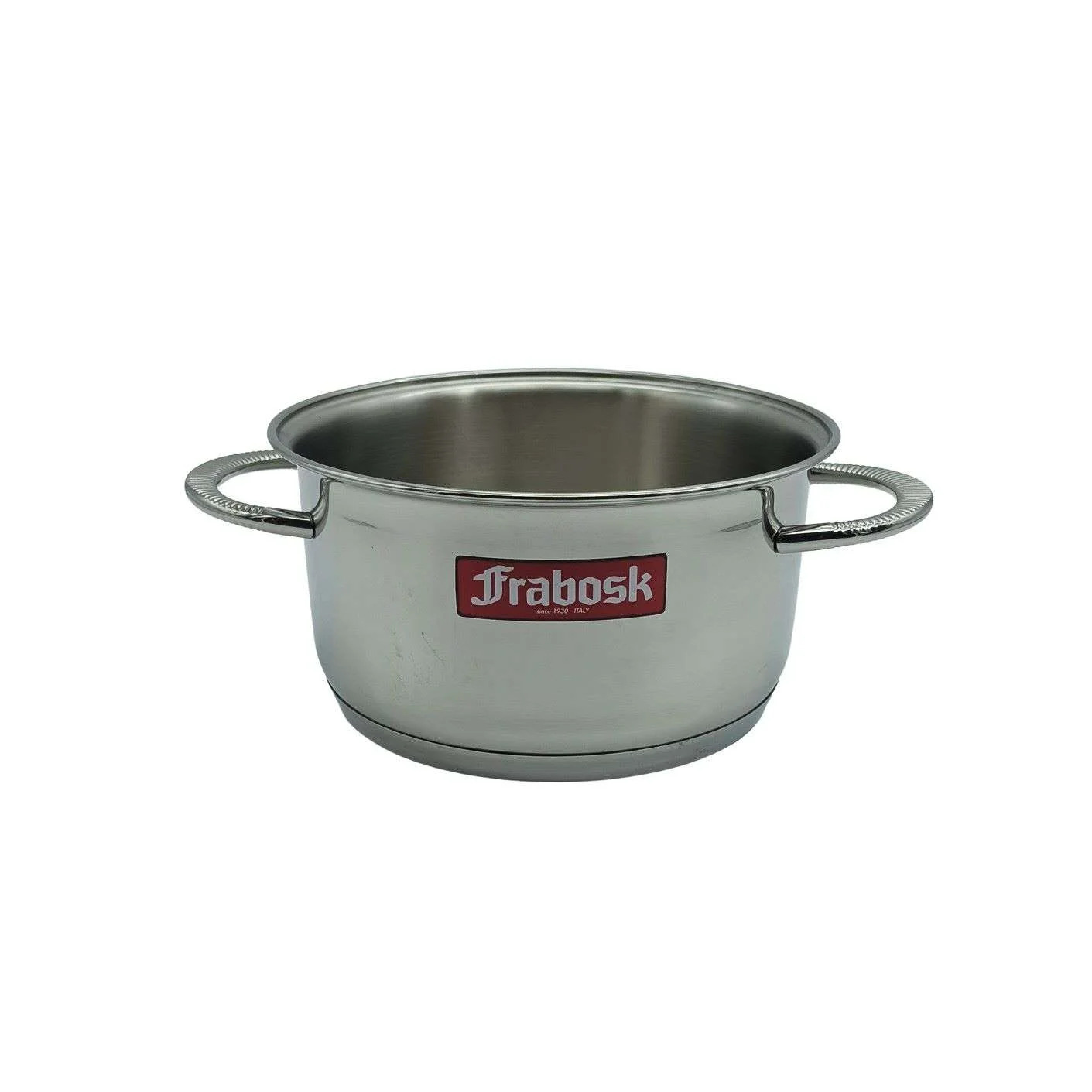 Casseruola Exclusive in acciaio inox 18/10 con triplo fondo anche per induzione