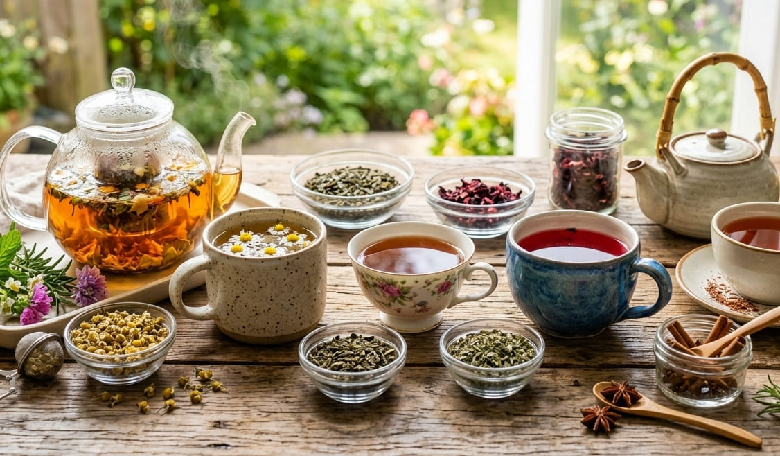 Le migliori tisane da tenere in casa